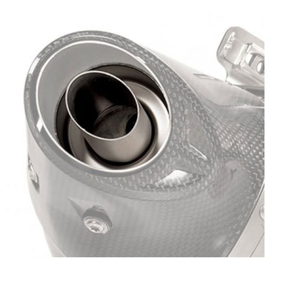 Chicane de silencieux en inox- DB Killer AKRAPOVIC - V-TUV290