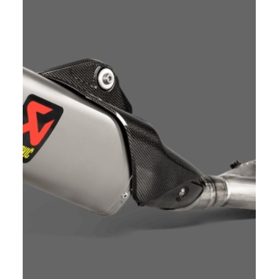 Pare-chaleur en carbone AKRAPOVIC - P-HSY10L2