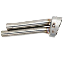 Chicane de silencieux en inox- DB Killer AKRAPOVIC - V-TUV236/1