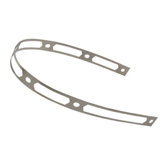Cerclage en titane d'envellope de silencieux AKRAPOVIC - P-TT34