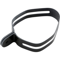 Collier de fixation Carbone pour silencieux AKRAPOVIC P-MCCZ4