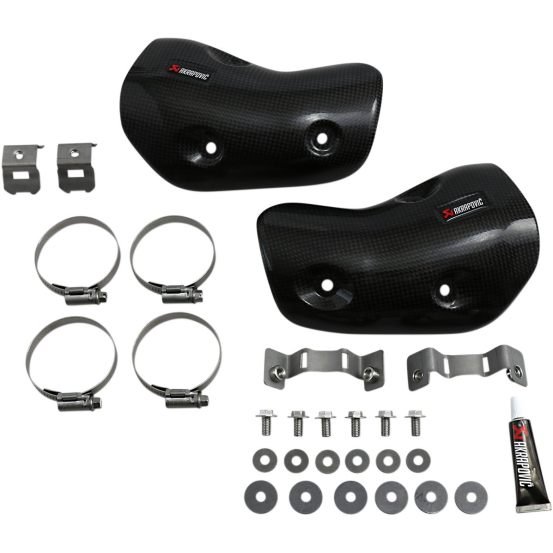 Pare chaleur AKRAPOVIC Carbone Kawasaki Z1000 2014-2018