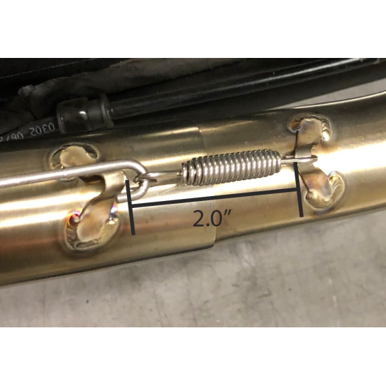 Ressort d'échappement VANCE & HINES - 53mm