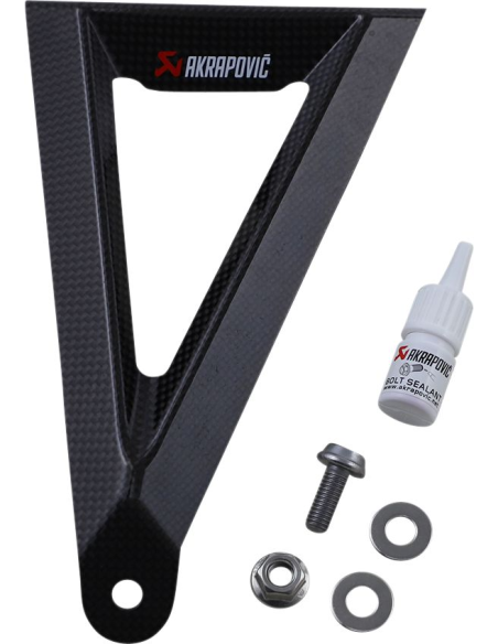 Patte de fixation de silencieux en carbone AKRAPOVIC - HONDA 1000 CBR RR 2020