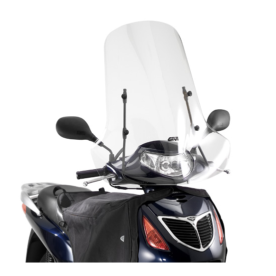 Bulle Givi 186A Honda SH 125 150 2001-2004 - Incolore