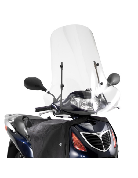 Bulle Givi 186A Honda SH 125 150 2001-2004 - Incolore