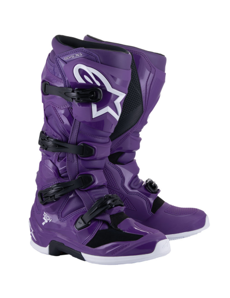 Bottes cross Alpinestars Tech 7 nouvelle génération - Violet