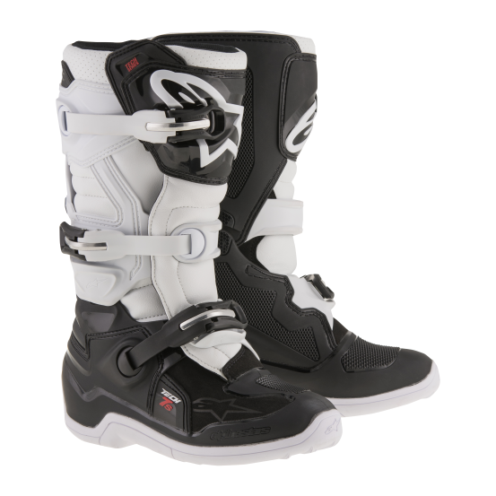 Bottes Enfant Alpinestars Tech 7S - Blanc Noir