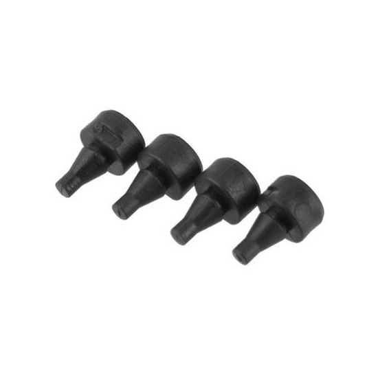 Butées catouchouc platines Aluminium SHAD D1BTRPA / D1BTRPA2