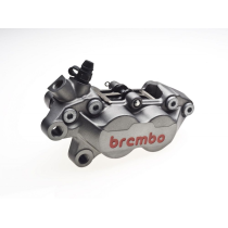 Étrier de frein avant P4 30-34 gauche BREMBO - couleur titane - Entraxe 40mm
