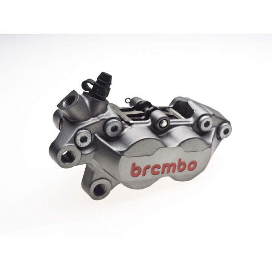 Étrier de frein avant P4 30-34 gauche BREMBO - couleur titane - Entraxe 40mm