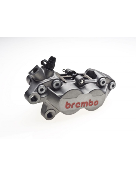 Étrier de frein avant P4 30-34 gauche BREMBO - couleur titane - Entraxe 40mm