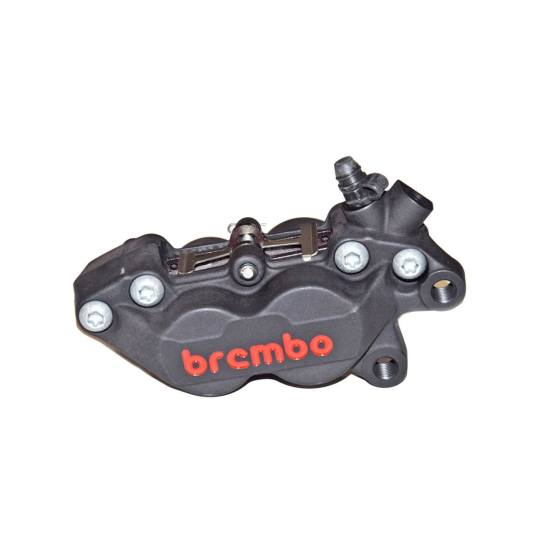 Étrier de frein avant P4 34-30 droit BREMBO - Entraxe 40mm - noir logo rouge