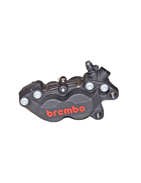 Étrier de frein avant P4 34-30 droit BREMBO - Entraxe 40mm - noir logo rouge