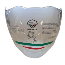 Écran / visière de casque VITO Isola - Transparent