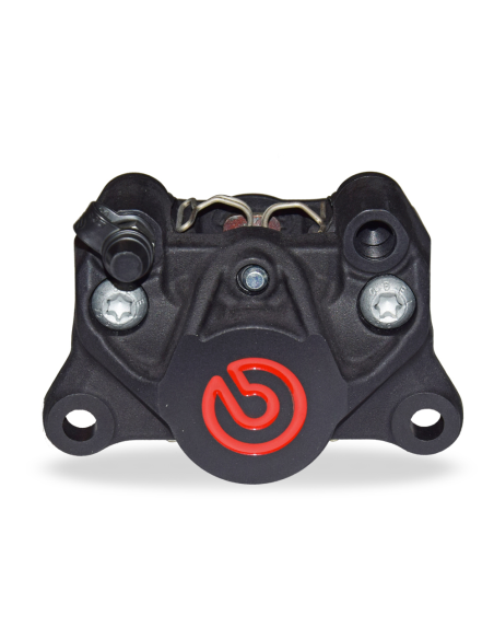 Étrier de frein arrière P2-34 droit BREMBO noir logo rouge - Entraxe 84mm