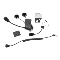 Ensemble de pince micro - oreillette pour CB/Audio Harley intercom Sena 20S