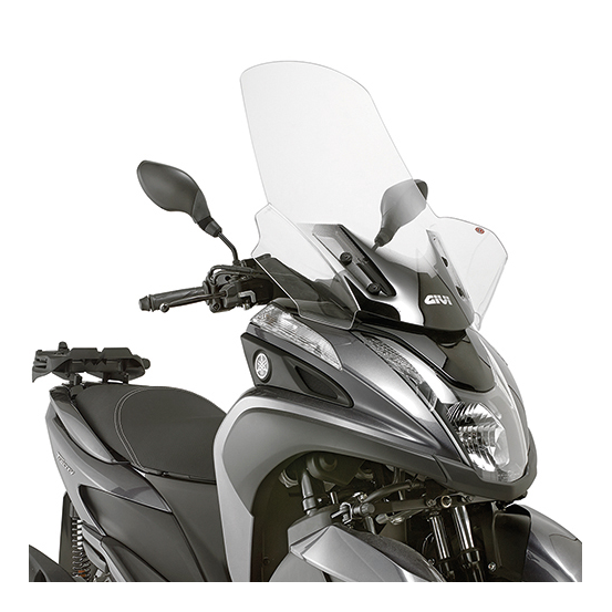 Bulle Givi 2120DT MBK Tryptik 125 - Yamaha Tricity 125-155 2014-2017 - Incolore