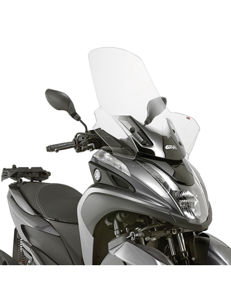 Bulle Givi 2120DT MBK Tryptik 125 - Yamaha Tricity 125-155 2014-2017 - Incolore
