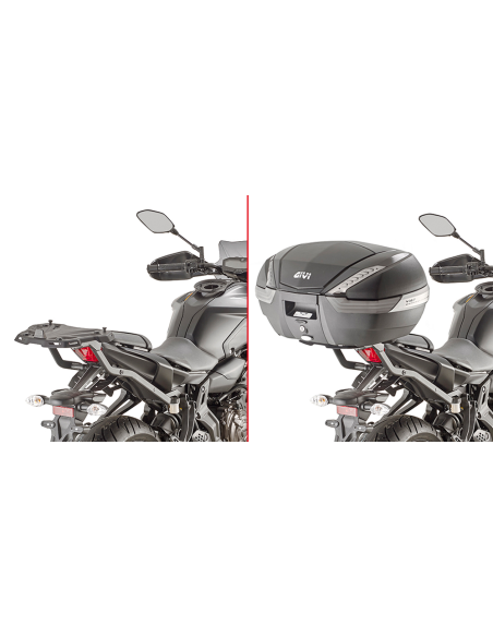 Support top case Givi Monokey - Monolock 2140FZ Yamaha 700 MT07 2018