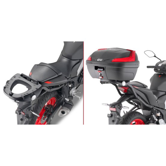 Support top case Givi Monokey - Monolock 2151FZ Yamaha MT-03 321 2020-2025