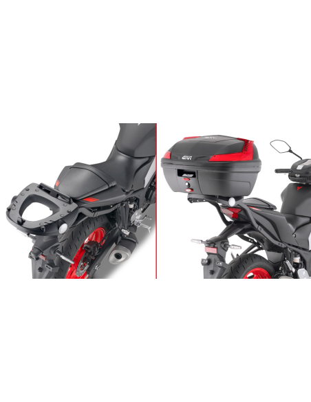 Support top case Givi Monokey - Monolock 2151FZ Yamaha MT-03 321 2020-2025