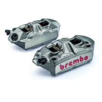 Pack 2 étrier de freins M4 brut radiaux BREMBO Monoblocs moulés - Entraxe 100mm