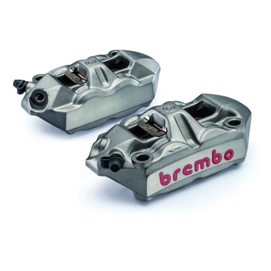 Pack 2 étrier de freins M4 brut radiaux BREMBO Monoblocs moulés - Entraxe 100mm