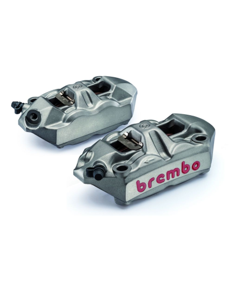Pack 2 étrier de freins M4 brut radiaux BREMBO Monoblocs moulés - Entraxe 100mm