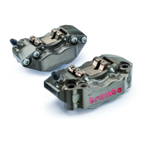 Pack de 2 étrier de freins radiaux P4 30-34 BREMBO taillés masse - Entraxe 108mm