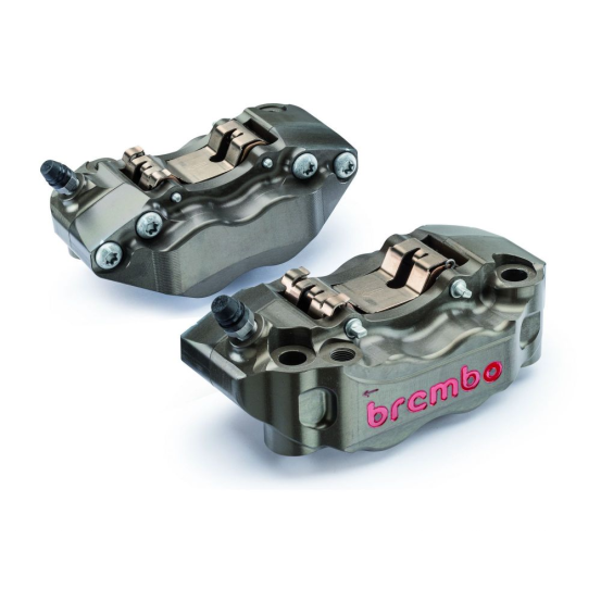 Pack de 2 étrier de freins radiaux P4 30-34 BREMBO taillés masse - Entraxe 108mm
