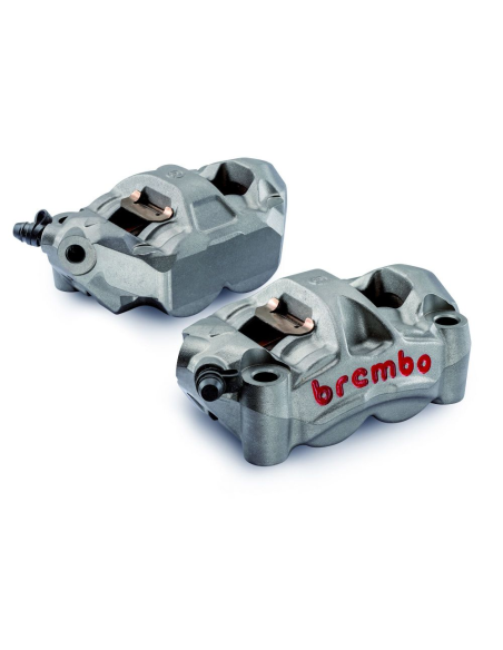 Pack 2 étrier de freins M50 radiaux BREMBO bruts 4x30 Monoblocs moulés - Entraxe 100mm