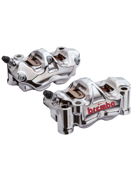 Pack 2 étrier de freins GP4-RX P4x32 BREMBO taillés masse 2 parties - Entraxe 100mm