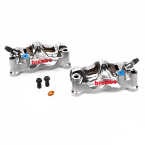 Pack 2 étrier de freins GP4-RX P4x32 BREMBO taillés masse 2 parties - Entraxe 130mm - YAMAHA R1 2007-2011