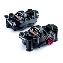 Pack 2 étrier de freins .484 BREMBO Café Racer CNC radiaux noir 4x32 - Entraxe 108mm