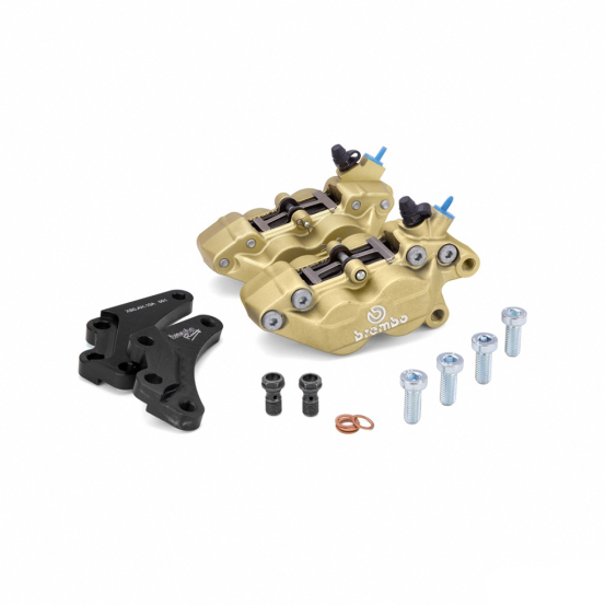 Pack 2 étrier de freins axiaux P4 30-34 BREMBO forgés - YAMAHA 500 TMAX 2009-2011