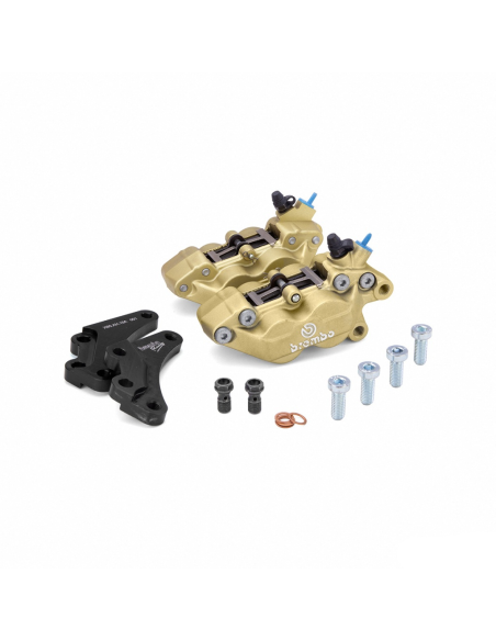 Pack 2 étrier de freins axiaux P4 30-34 BREMBO forgés - YAMAHA 500 TMAX 2009-2011
