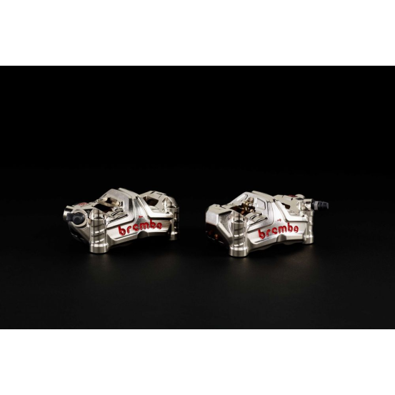 Pack 2 étrier de freins GP4-MS P4x30 radiaux BREMBO taillés masse - Entraxe 100mm