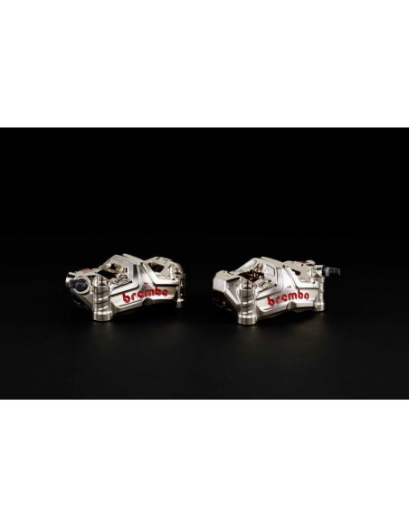 Pack 2 étrier de freins GP4-MS P4x30 radiaux BREMBO taillés masse - Entraxe 100mm