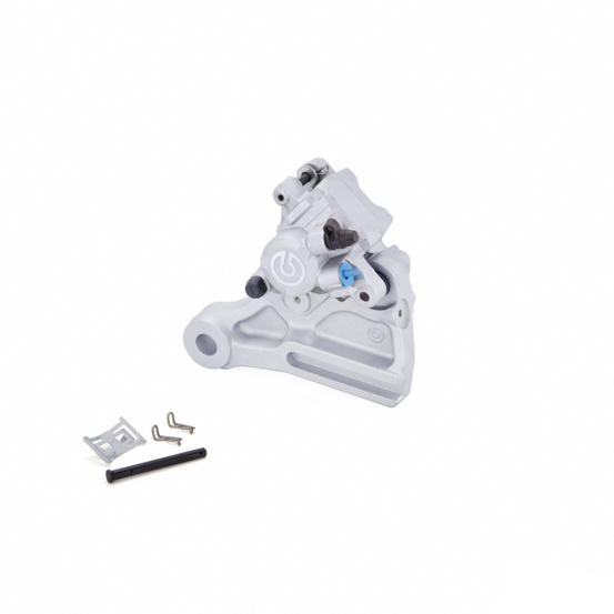 Étrier de frein arrière flottant BREMBO PF34B droit couleur argent - Entraxe 144mm