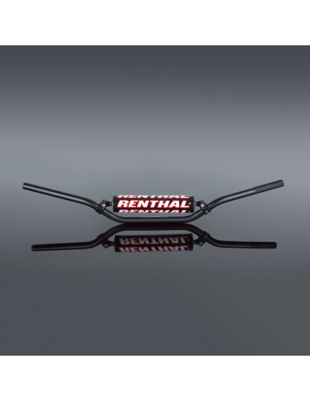 Guidon RENTHAL Mini MX 7/8 783 Kawasaki KX 65 Noir