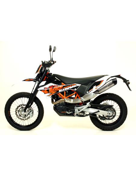 Silencieux LEOVINCE LV ONE HUSQVARNA 701 SM/ENDURO/LR 2015 - 2020 - KTM 690 ENDURO/SMC- 690 R 2008 - 2016 Inox