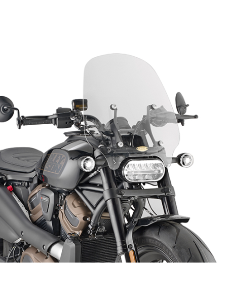Bulle Givi 8401A Harley-Davidson Sportster S 1250 2021-2022 - Incolore
