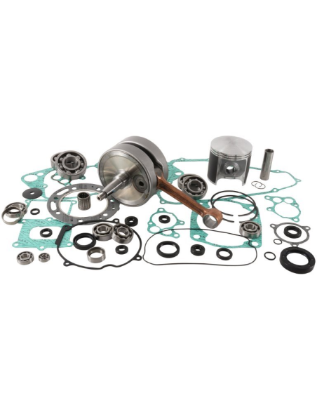 Kit moteur complet WRENCH RABBIT by VERTEX - Vilebrequin + piston côte origine + joints - Honda 500 CR 1988