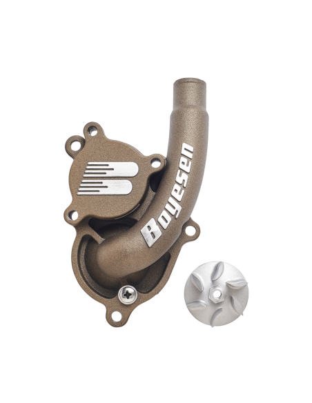 Carter de pompe à eau avec hélice BOYESEN Magnésium KAWASAKI 250 KX F 2017 - 2023