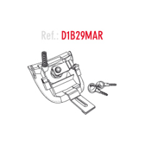 Serrure complète de Top Case SHAD SH29