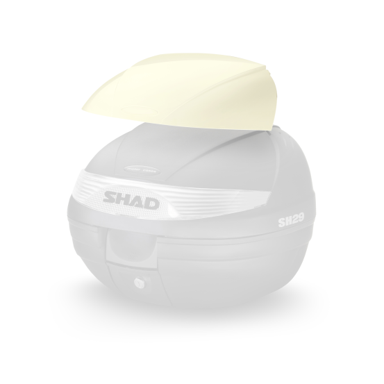 Couvercle de Top Case SHAD SH29 à peindre
