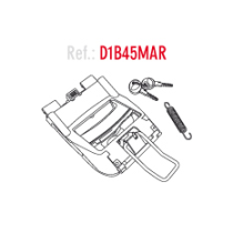 Serrure complète de Top Case SHAD SH45