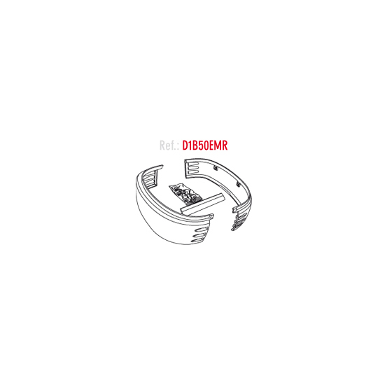Plastiques latéraux Top Case SHAD SH50