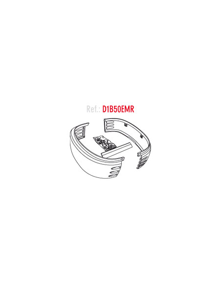 Plastiques latéraux Top Case SHAD SH50